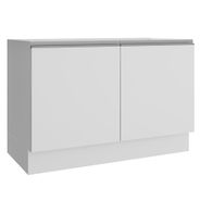 Balcão Gabinete de Pia Madesa Glamy 120 cm 2 Portas Branco