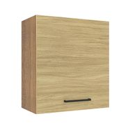 Armário Aéreo Madesa Agata 60 cm 1 Porta Rustic/Carvalho