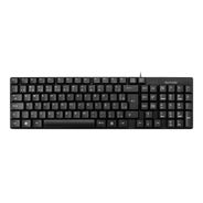 Teclado Com Fio Usb Preto Resist. Água - TC193