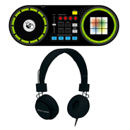 Combo DJ Infantil - Fone De Ouvido Com Microfone Headfun P2 com Dj Mixer Painel de LED Multikids - BR1175K