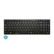 Teclado Multimídia Sem Fio Bluetooth Teclas Scissor Preto - TC220