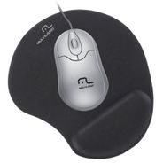 Mouse Pad Com Apoio Ergonômico em Gel Preto Multilaser - AC024