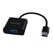 Cabo Conversor USB Macho X VGA Fêmea Multilaser - WI348