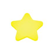Bloco Adesivo Estrela 70x70mm Amarelo Neon 50FL Keep - EI026