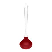 Concha de Silicone com Cabo de Acrílico Vermelha Up Home - UD034