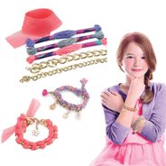 Pulseiras My Style de Seda com Acessórios para Personalizar Indicado para +6 Anos Multikids - BR099