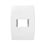 Placa 2x4 Para 1 Módulo Horizontal com Suporte Ilus – Siemens