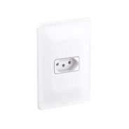 Tomada 2p+T 10a 250v C/PlacaBr Zeffia 680110 – Pial