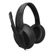 Headset Office P3 3.5mm Preto Controle de Volume Microfone C/ Redução de Ruído - PH373