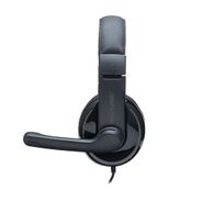 Headset Pro Usb Preto Mic Com Noise Reduction