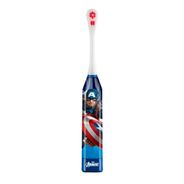 Escova Dental Elétrica Infantil - Kids Health Pro Capitão América Marvel Multilaser Saúde - HC089
