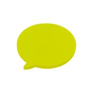 Bloco Adesivo Balloon 70x70mm Amarelo Neon 50FL Keep - EI025