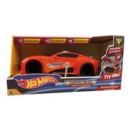 Carro Hot Wheels Turbo com Luz e Som Laranja Multikids - BR1431