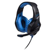 Headset Gamer Warrior Straton USB 2.0 Stereo LED Azul - PH244OUT [Reembalado]