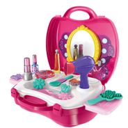 Maleta Workshop Junior Fashion com 21 Itens Indicado para +3 Anos Rosa Multikids - BR771