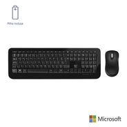 Teclado E Mouse Sem Fio Desktop 850 Usb Preto Microsoft - PY900021OUT [Reembalado]