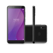 Smartphone Multilaser G 4G 16GB Tela 5.5 Octa Core Sensor de Digitais Android 9.0 GO Preto - P9095OUT [Reembalado]