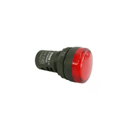 Sinalizador Led Max Botton 22,5mm 220vac Cod. Slds2201 Vermelho-Steck