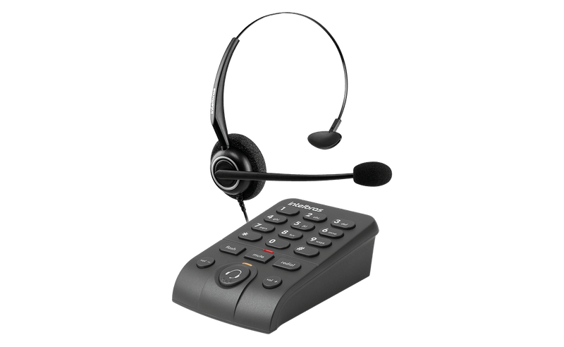 Telefone Headset Hsb 50 Intelbras Preto