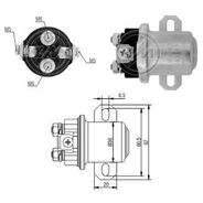 RELE AUXILIAR MOTOR PARTIDA DELCO 39MT 24 - ZM4408
