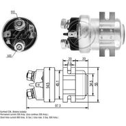 RELE AUXILIAR MOTOR PARTIDA UNIVERSAL 200A 24V - ZM404