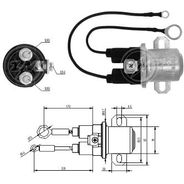 RELE AUXILIAR MOTOR PARTIDA DELCO 38MT 24V - ZM1409