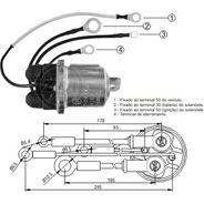 RELE AUXILIAR MOTOR PARTIDA DELCO 28MT 24V  - ZM2409