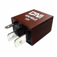 RELE AUXILIAR 4TERMINAIS  S/SUP 12V 20A UNIV MINI - DNI0123