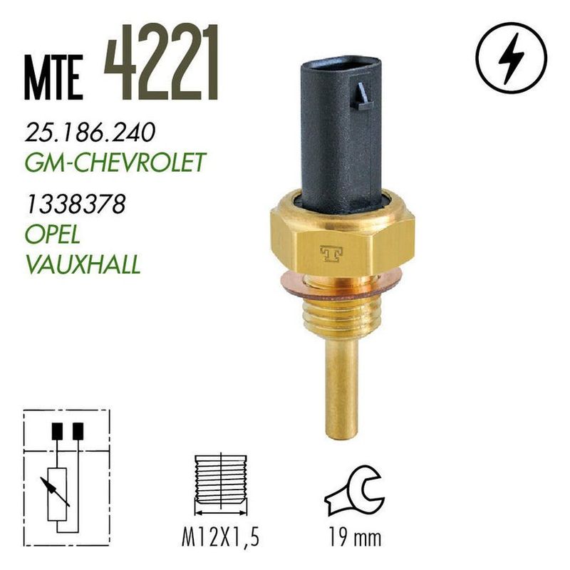 Sensor De Temperatura Original Gm Chevrolet Cobalt Spin