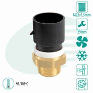 SENSOR TEMPERATURA RADIADOR (CEBOLÃO)  S10-BLAZER (76095/105 - IG301.0460-95/105