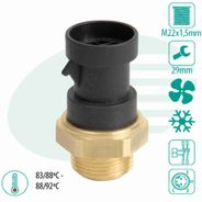 SENSOR TEMPERATURA RADIADOR (CEBOLÃO)  BRAVA-DUCATO BOXER - IG301.0447-88/92
