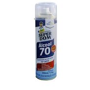 ALCOOL AEROSOL SUPER DOM 70% 300ML 170G  - TCB021.0192