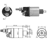 AUTOMATICO RELE MOTOR PARTIDA INDIEL M100R CASE-FORD 12V - ZM486