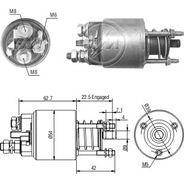 AUTOMATICO RELE MOTOR PARTIDA MARELLI PALIO FIRE  UNO 12V - ZM4395