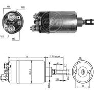 AUTOMATICO RELE MOTOR PARTIDA BOSCH MAREVICK-OPALA 6C 12V - ZM523