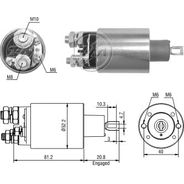 AUTOMATICO RELE MOTOR PARTIDA CUMMINS FORD CARGO 12V - ZM1484