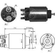 AUTOMATICO RELE MOTOR PARTIDA DELCO PG100 PG150 12V  - ZM864