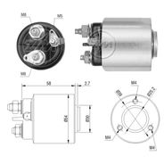 AUTOMATICO RELE MOTOR PARTIDA VALEO PEUGEOT-CITROEN 12V - ZM599