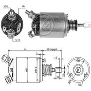 AUTOMATICO RELE MOTOR PARTIDA BOSCH JD 12V VALMET - ZM533