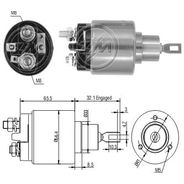 AUTOMATICO RELE MOTOR PARTIDA BOSCH FIAT-VW-AUDI 12V  - ZM573