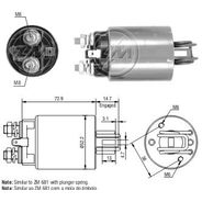 AUTOMATICO RELE MOTOR PARTIDA HITACHI RENAULT-NISSAN 12V - ZM582