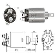 AUTOMATICO RELE MOTOR PARTIDA MITSUBISHI 12V  - ZM894