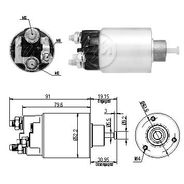 AUTOMATICO RELE MOTOR PARTIDA DELCO PG260 ECOSPORT 12V - ZM7860