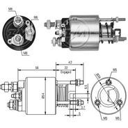 AUTOMATICO RELE MOTOR PARTIDA MARELLI SIENA-PALIO 1.6 16V - ZM2595
