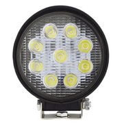 FAROL AUXILIAR LED REDONDO 9 LED S 27W - TP6002