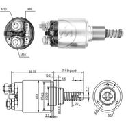 AUTOMATICO RELE MOTOR PARTIDA BOSCH DAF 24V  - ZM736