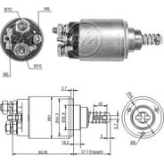 AUTOMATICO RELE MOTOR PARTIDA BOSCH MB ATEGO 24V  - ZM1639