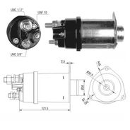 AUTOMATICO RELE MOTOR PARTIDA DELCO 37MT S/PISTAO 12V  - ZM451