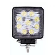 FAROL AUXILIAR LED QUADRADO 9LED S 27W - TP6003