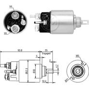 AUTOMATICO RELE MOTOR PARTIDA BOSCH LOGAN-SANDERO 12V  - ZM6271